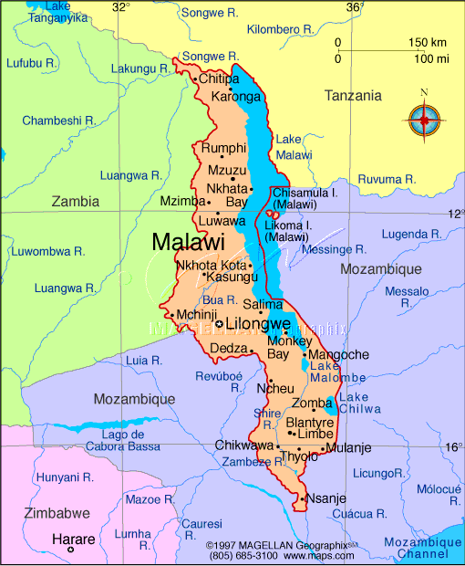 Blantyre map